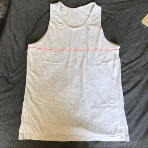 Lululemon metal vent tech tank in grey